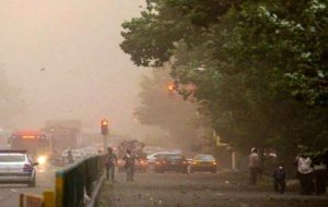 هشدار مدیریت بحران برای وقوع رگبار و باد شدید در ارتفاعات پایتخت