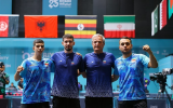 صعود تیم ملی تنیس روی میز مردان ایران به فینال صعود تیم ملی تنیس روی میز مردان ایران به فینال